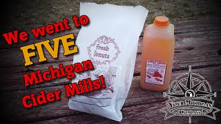 We visited 5 Michigan Cider Mills! #cider #donuts #michigan #spicers #threecedars #markillie