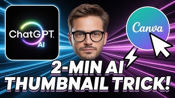 Create a Perfect Thumbnail by ChatGpt + Canva AI in 2 mins
