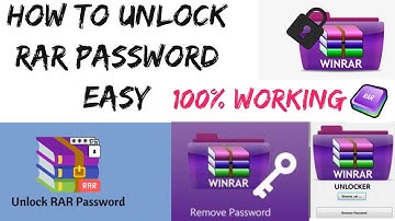 How To Unlock Rar Password Easy 100% Working 2021