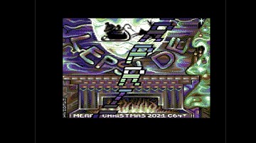C64 One File Demo : Merry Christmas 2021 by Lepsi De ! 4 December 2021!
