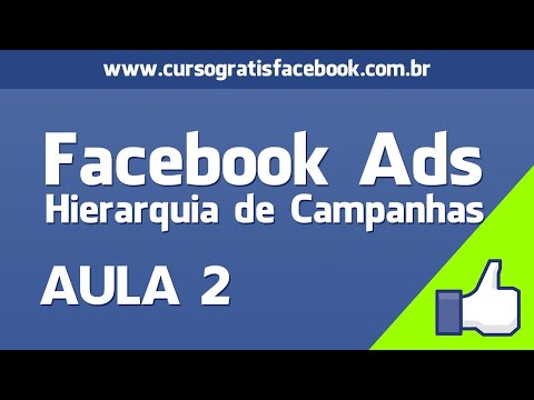 ? Aula 2 - Hierarquia de Campanhas, Grupos de Anuncios e Anuncio no Facebook Ads Passo a Passo