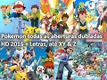 Pokmon  aberturas dubladas at 2016