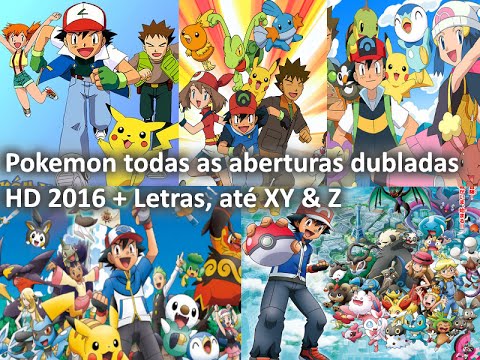 Pokémon - Aberturas Dubladas até 2016 