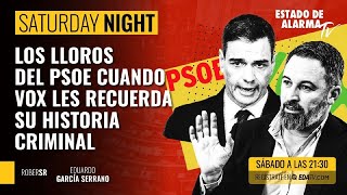Saturday Night Live. Los lloros del PSOE cuando VOX les recuerda su historia criminal