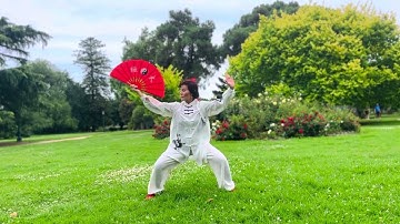 Trần Gia Thái Cực kungfu Phiến 24 Thức ( Taichi kungfu fan 24 form )