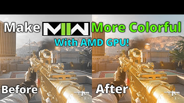 How to make MW2 more colorful with AMD GPU!