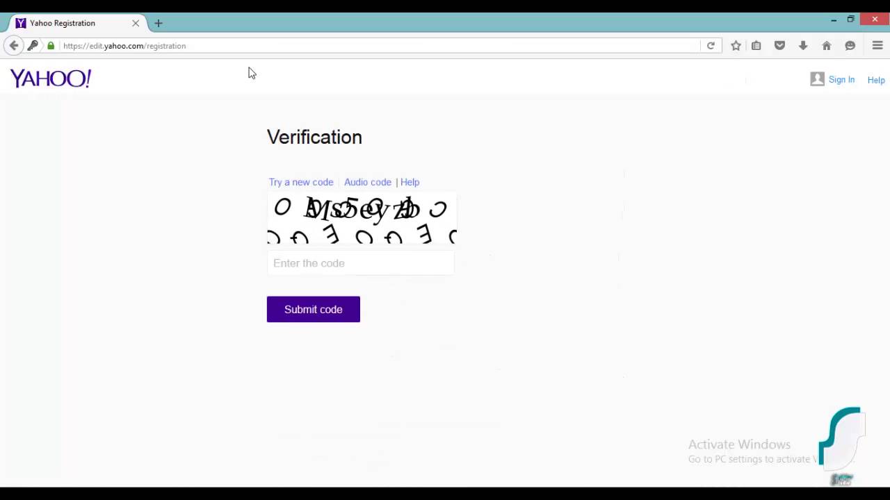 how to register in yahoo to make a new account - YouTube
