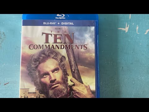 The Ten Commandments Bluray review & unboxing