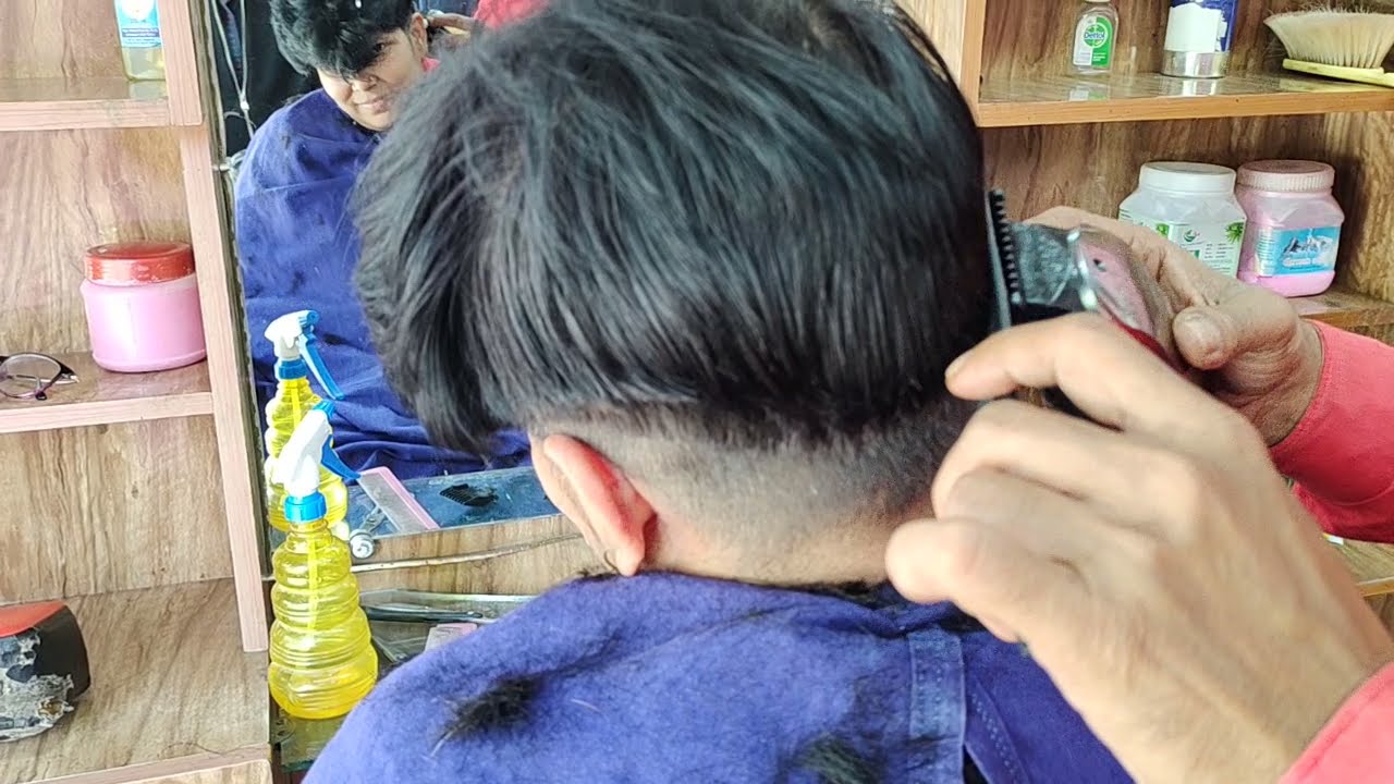 Long to Boy cut | गांव के नाई की दुकान पर  बाल कटवाए | ExtremeTransformation | BOY CUT