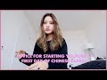 NYC Weekly Vlog | Advice for starting Youtube & First Day of Chinese Class!