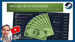 Edu Videos  🟡 Mercado de Steam como vender y comprar cosas $ Usando Steam Mobile