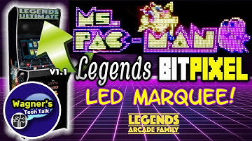 AtGames Legends BitPixel Marquee for the Legends Ultimate