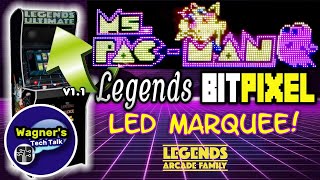 AtGames Legends BitPixel Marquee for the Legends Ultimate