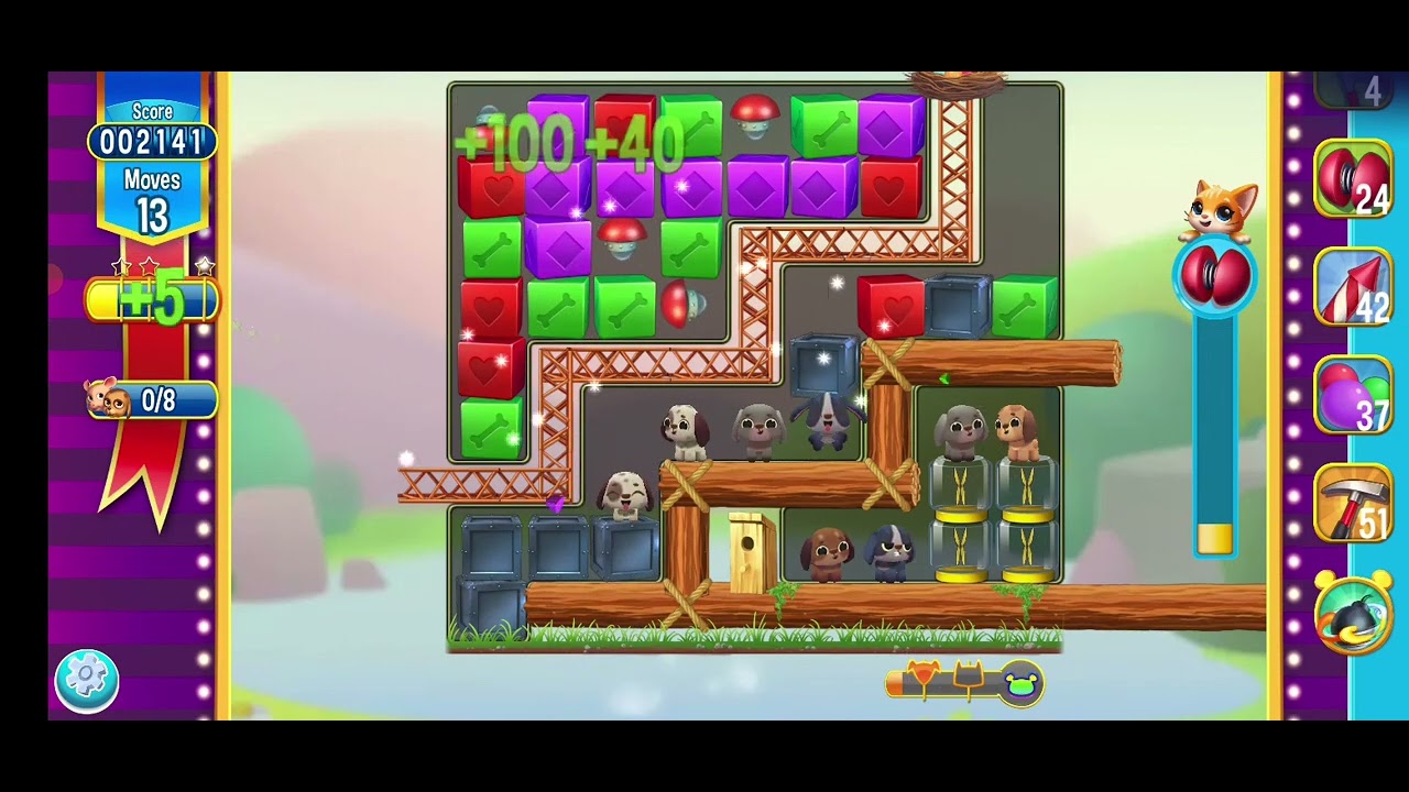 PET RESCUE SAGA LEVEL 7795 ~ No boosters