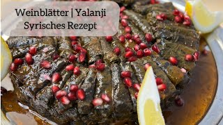 Gefüllte Weinblätter | Yalanji | Yalangi | Sarma | Waren Enab | Rezept Syrischer Art | Amin Kocht Resimi