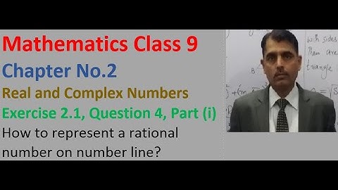 Mathematics class 9, chapter 2, exercise 2.1, question 4, Part (i)