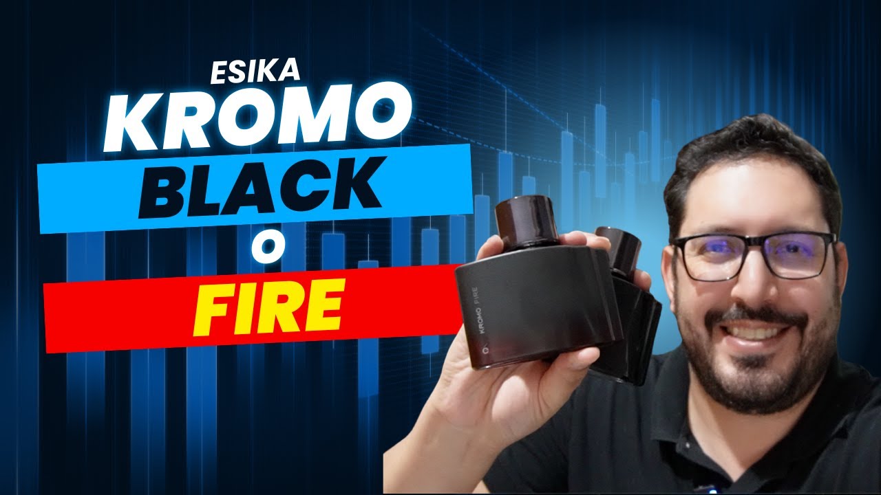 Kromo Black y Kromo Fire de Ésika. Perfumes económicos para hombre