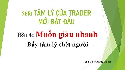 Sự Thật Đau Đớn Về Trading: 95% Trader Mất Tiền Vì Muốn Giàu Nhanh?#hocforex #quanlyvon #họcforex