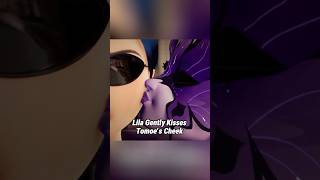 Did You Notice Lila’s Kiss On Tomoe’s Cheek ?#ladybug #miraculous #miraculousladybug