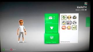 How to change your background theme on xbox 360