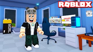 YouTuber Oldum!! YouTube Oyunu - Panda ile Roblox YouTube Life