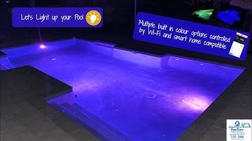 Lityard Pool Lighting System with Multiplus LED Pool Lights