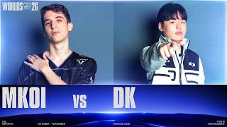 MKOI vs. DK | WORLDS 2026 | Swiss Stage | Day 03