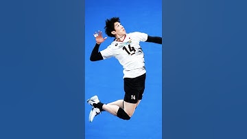 The best serve and spike volleyball by Yuki Ishikawa   #volleyball #shortvideo
