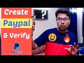 How To Create Paypal Account From Smartphone|Verify Paypal With Bank Account Step By Step