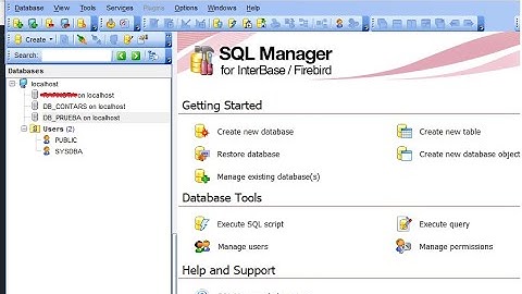 Visual Basic 6 usando Base de datos Firebird - 1 - Conexión