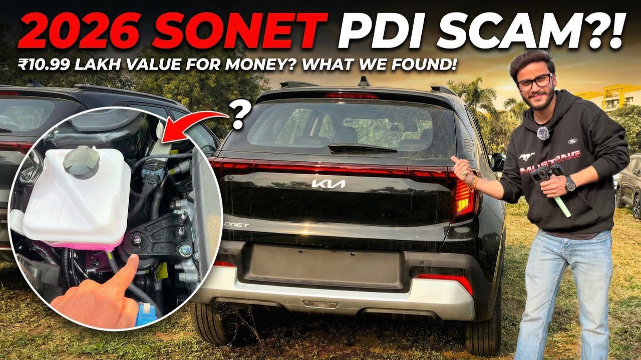 Delivery Se Pehle Ye Miss Hua To Loss Pakka! 😳 | Kia Sonet HTK+ Diesel PDI 2026  