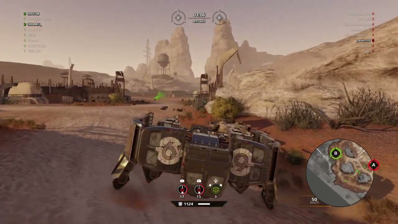 Crossout Steppe Tsunami Spider