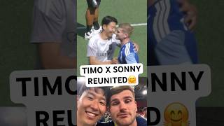 Galvoja, kad pasiilgo vienas kito?🥹🤗 Son Heung-Min ir Timo Werner Tottenham x @mls broliai