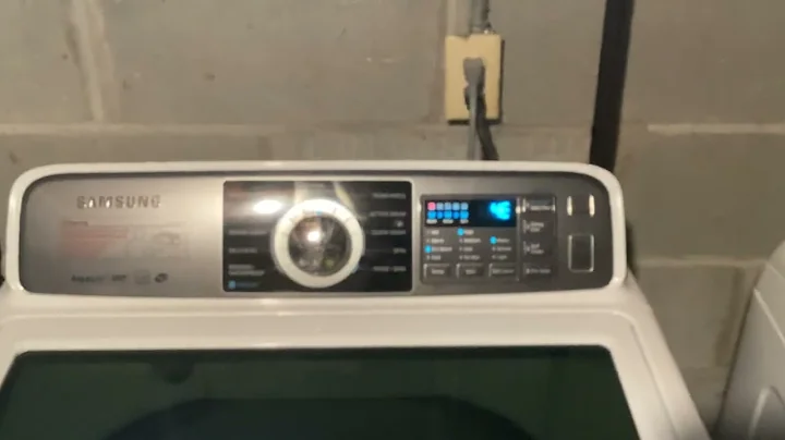Samsung washer error code 4E