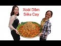 Bà Tân Vlog – Làm Nia Xoài Dầm Khô Gà Lá Chanh Siêu Cay Khổng Lồ