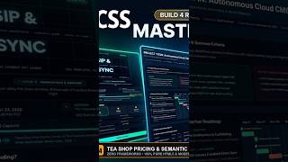 Build a Modern Dark-Mode Tea Shop Menu with HTML & CSS | #techtutorial   #coding #codingforkids