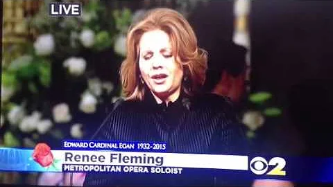 Renee Fleming Ave Maria - Cardinal Egan Funeral Ma...