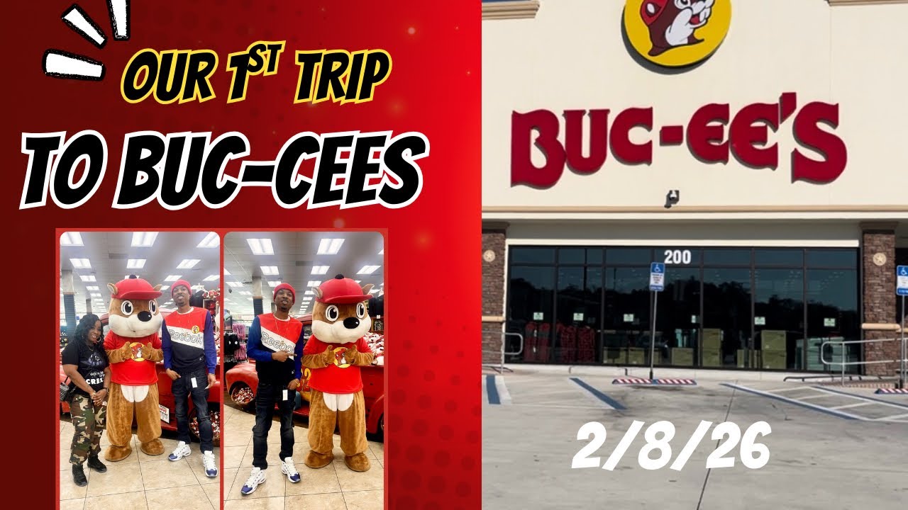 2/8/26-Our 1st Trip To Buc-ees(st Augustine)