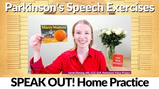 SPEAK OUT! Home Practice Sessions: MARCH MADNESS