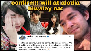 CONFIRM WILL DASOVICH AT ALODIA GOSIENGFIAO HIWALAY NA ALAMIN ANG KATOTOHANAN