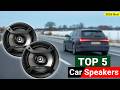 Best Car Speakers in 2026 | Best Car Speakers for Deep Bass and Clear Sound