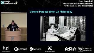 20 SL - [EN] Flatcar Linux: An Immutable OS for Containers and Kubernetes - Jan Bronicki