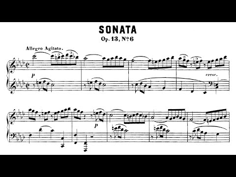 Muzio Clementi - Piano Sonata Op. 13 No. 6 - YouTube