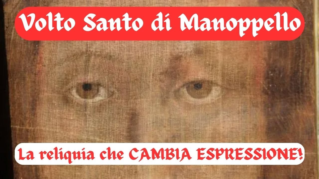 Il MISTERO del Volto Santo  che cambia espressione a Manoppello