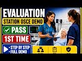 Evaluation station Full Demo + Verbal Handover : NMC OSCE 2026 UK