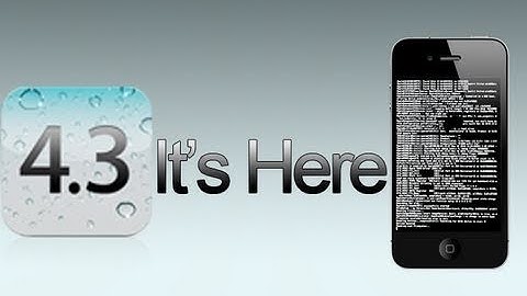 iOS 4.3 Released - Jailbreak & Features