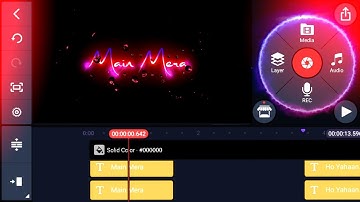 Kinemaster video editing new style 2022 || glowing text animation video editing @Shatechbd