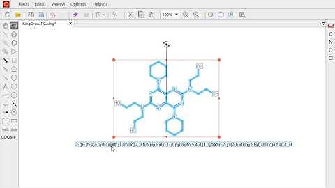 KingDraw PC| IUPAC Name and Structure