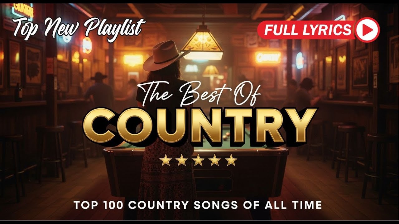 24/7 Country Radio Playlist 2025 Country Mix With Lyrics - YouTube