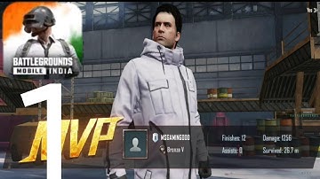Battlegrounds Mobile India Gameplay Walkingthrough Part-1 Tutorial (Android,IOS)